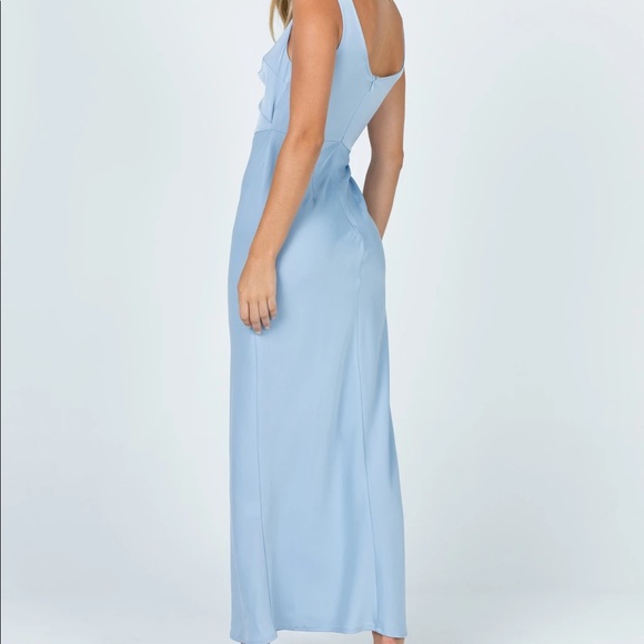 Princess Polly BEAU MIDI DRESS BABY BLUE Size 4 - Picture 3 of 9